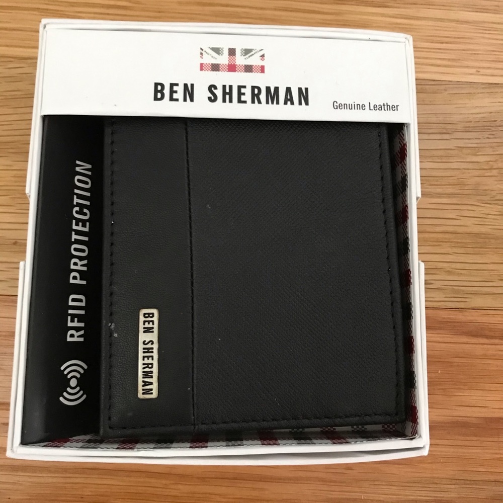 Genuine Leather Wallet Ben Sherman